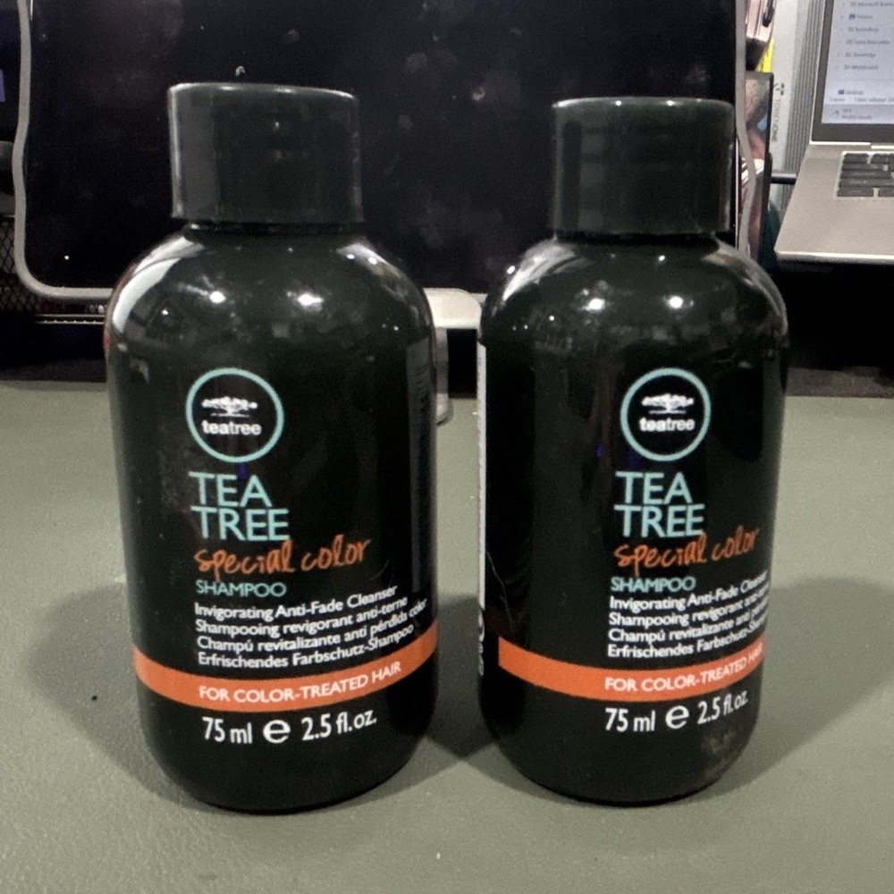 Tea Tree Special Color Shampoo for Color Treated Hair 2.5 fl oz Travel 2pk